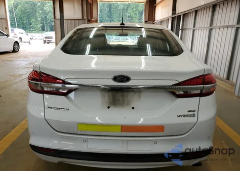 2018 Ford Fusion Se Hybrid из США, поврежденный, VIN 3FA6P0LU5JR118766